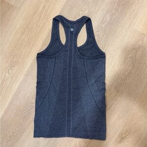lululemon athletica Women's dark grey swiftly Racerback Tank
